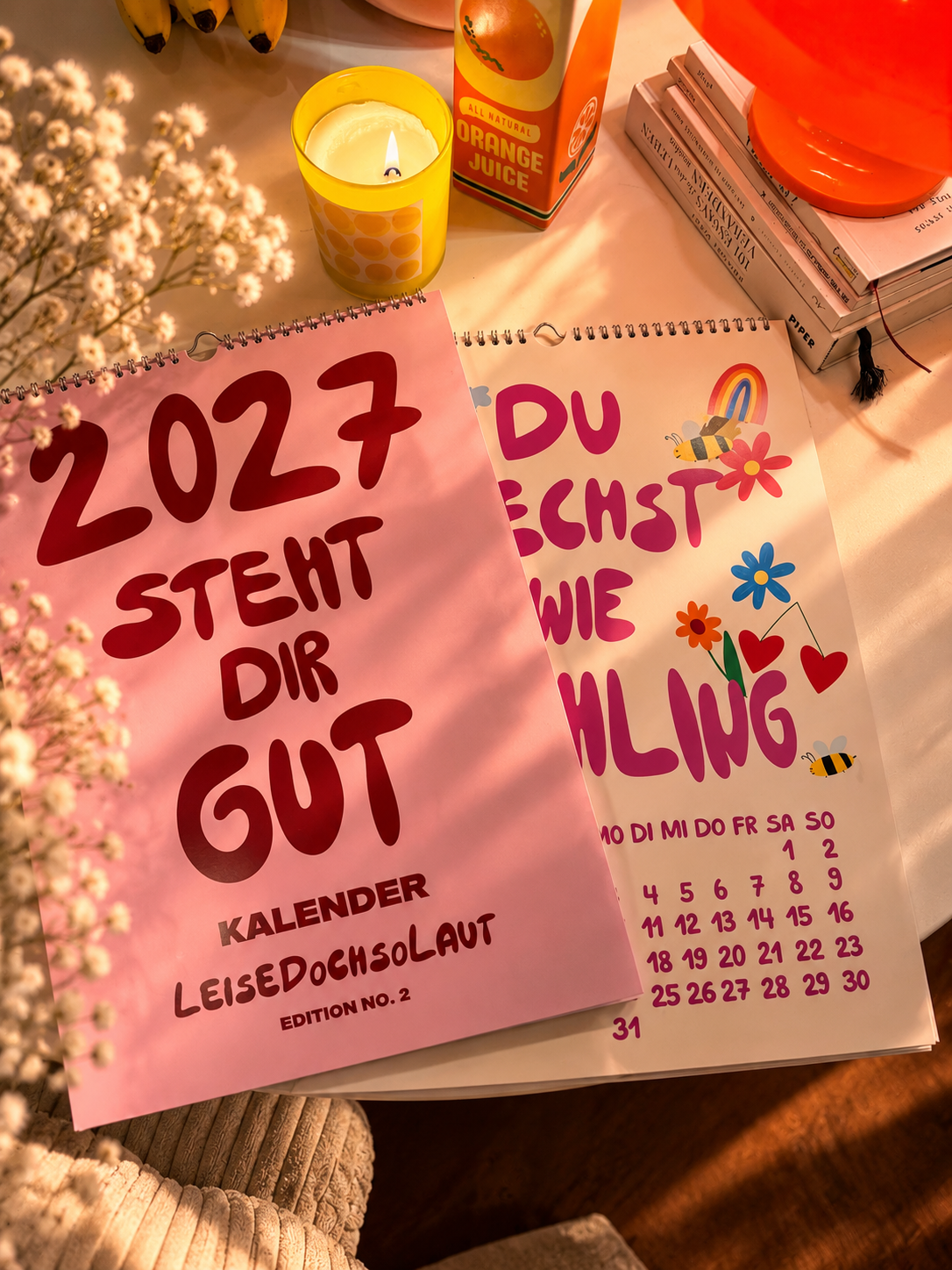 2027 STEHT DIR GUT – Wandkalender A3