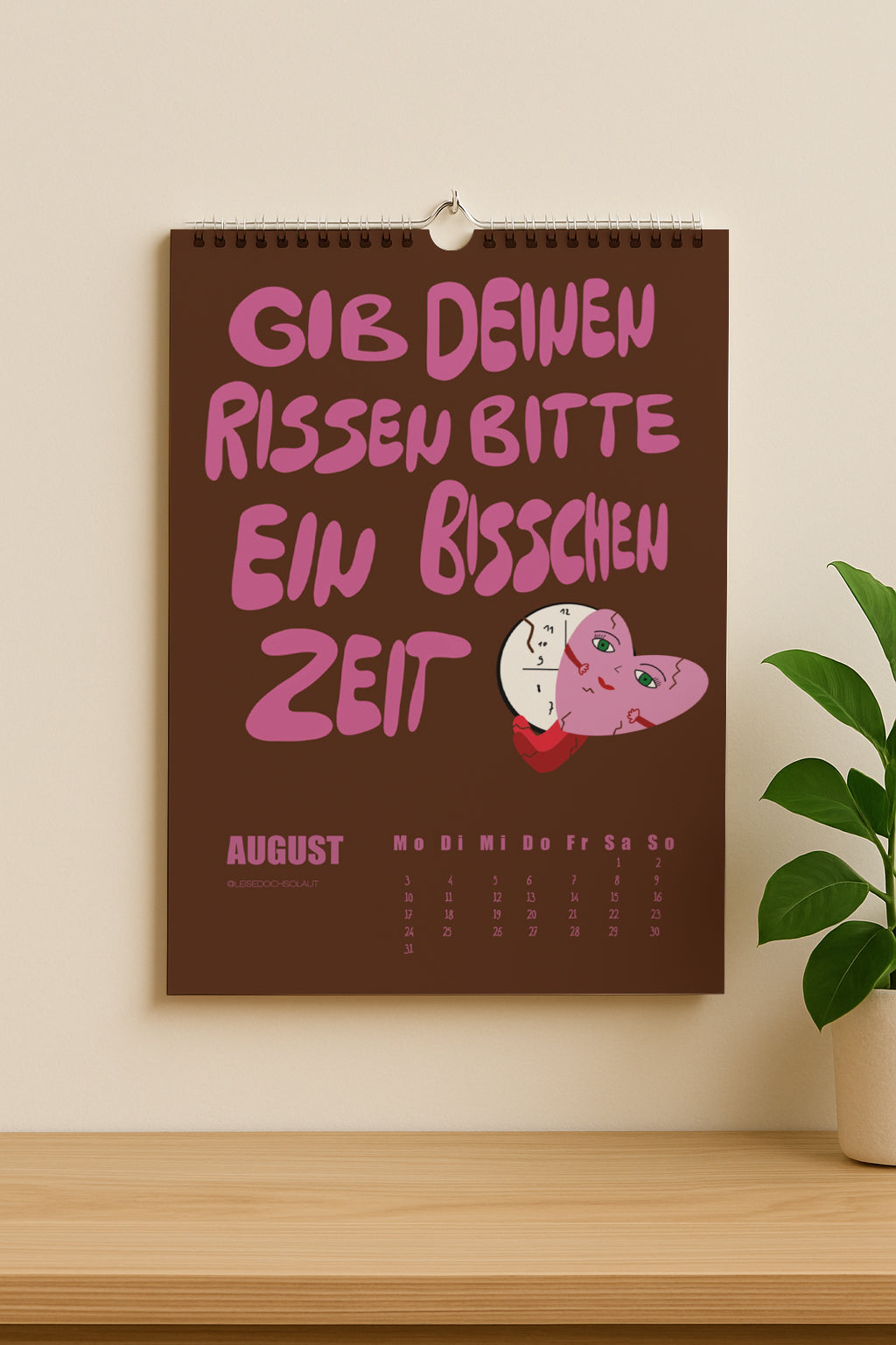 Kalender 2026 - Ein Jahr zum fühlen