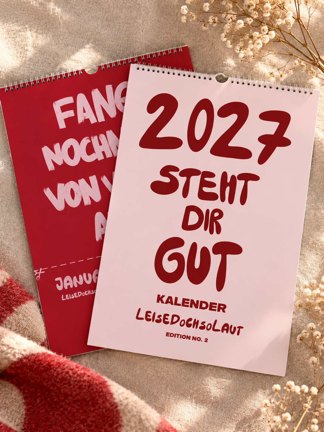 2027 STEHT DIR GUT – Wandkalender A3