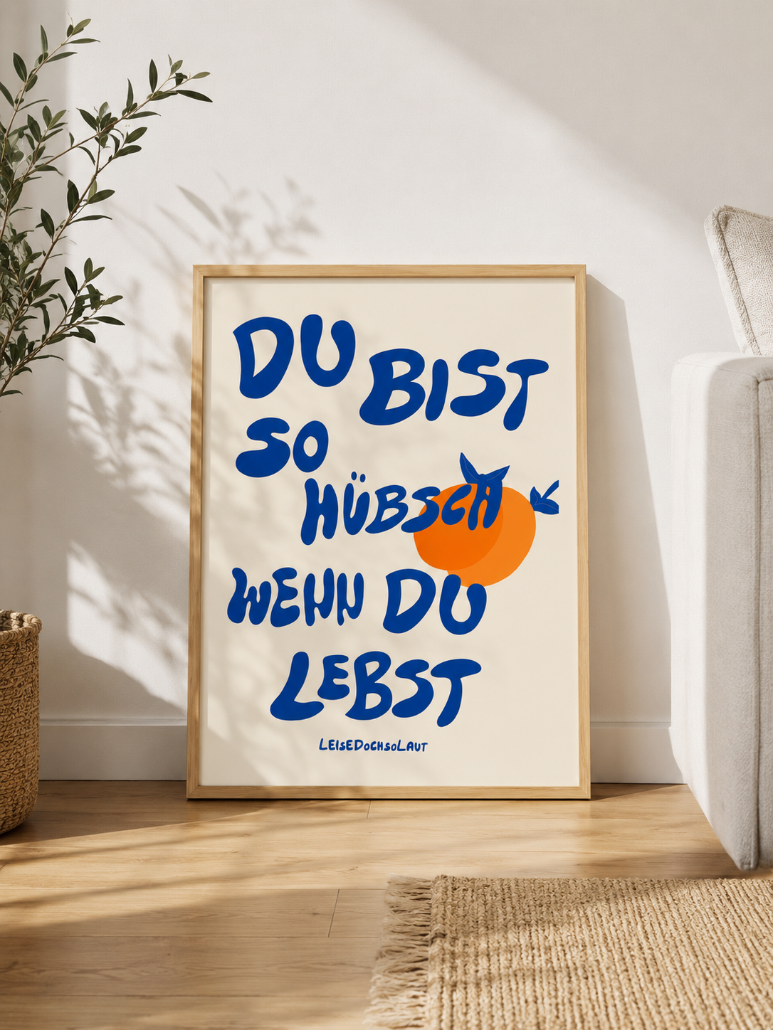 DU BIST SO HÜBSCH - POSTER (A3)