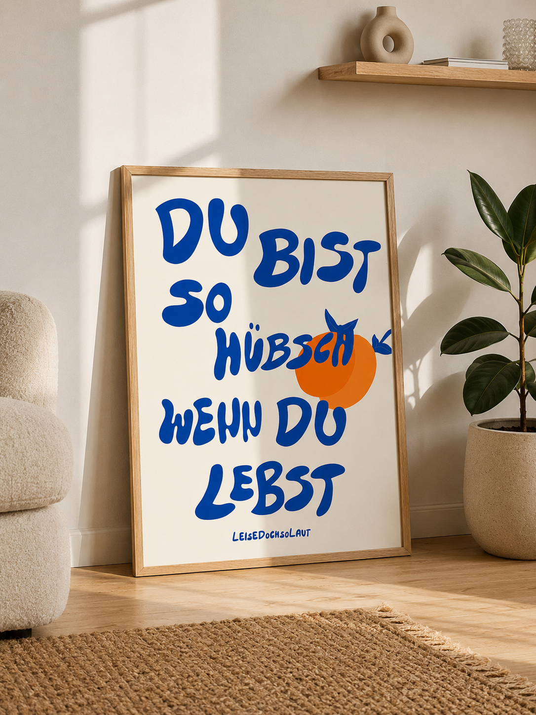DU BIST SO HÜBSCH - POSTER (A3)